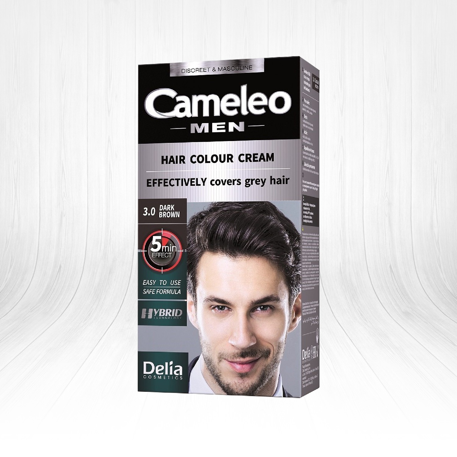 Delia Cameleo Men Hair Color Renklendirici Saç Boyası Dark Brown